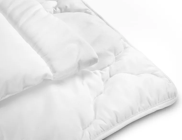 Sensillo, Deluxe, komplet pościeli, biały, 100-135 cm