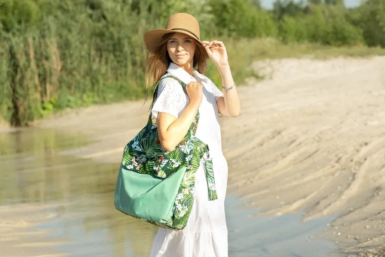 Sensillo, Dżungla, torba do wózka, zielona