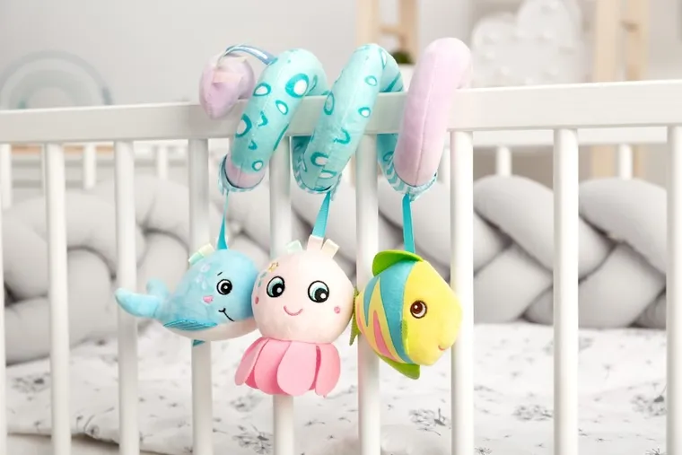 Sensillo, edukacyjna sprężynka do wózka, ośmiornica