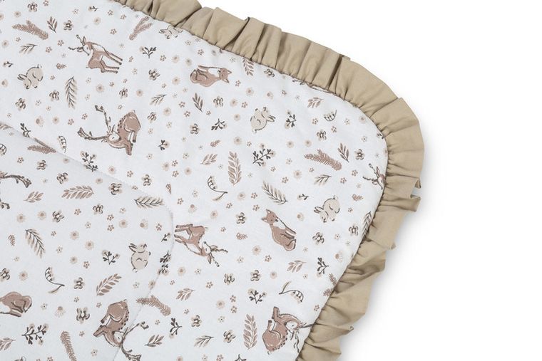 Sensillo, Forest, rożek niemowlęcy, beige, 75-75 cm