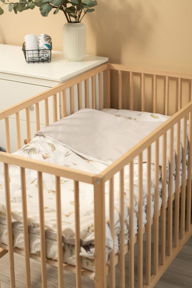 Sensillo, Gąska, 2-częściowy komplet pościeli + prześcieradło, 100-135 cm