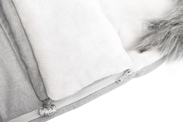 Sensillo, Indiana, śpiworek do wózka, szary