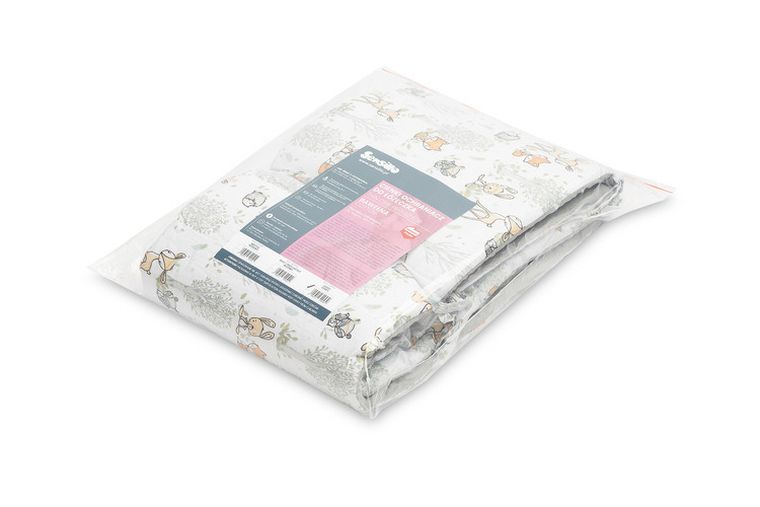 Sensillo, Lasek, ochraniacz do łóżeczka, szary