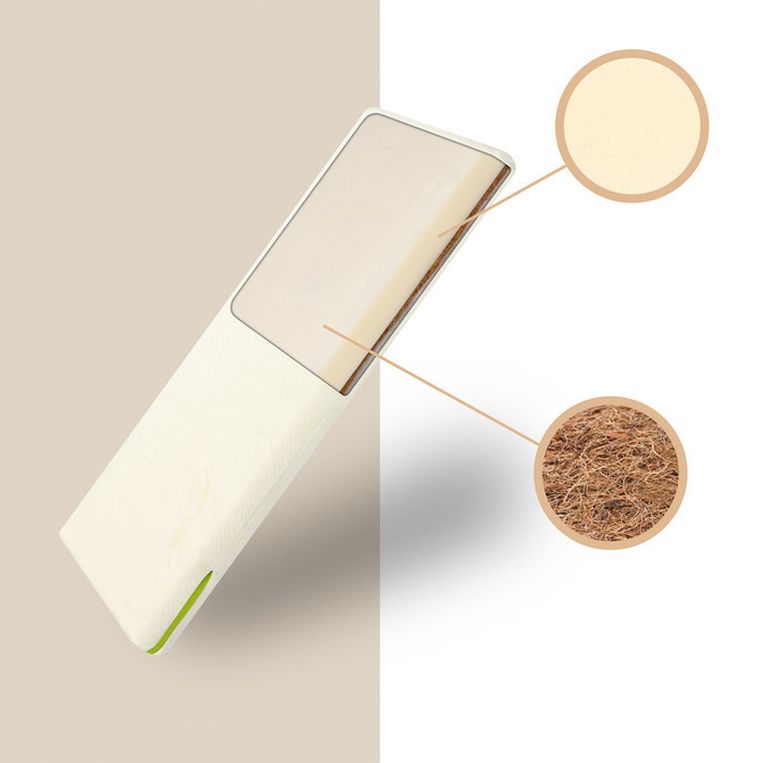 Sensillo, materac kokos-pianka, Aloe Vera, 90-40 cm