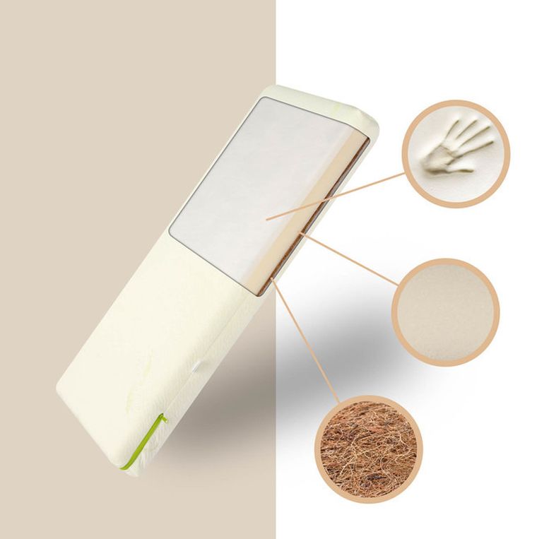 Sensillo, materac visco-pianka-kokos, Aloe Vera, 90-40 cm