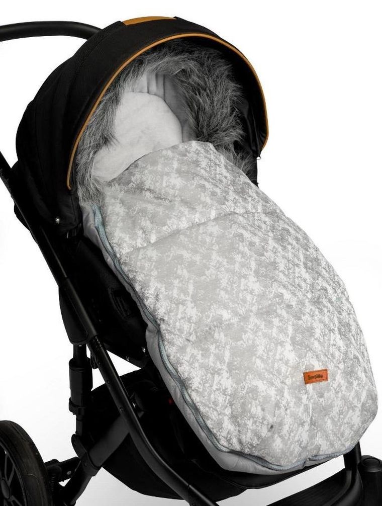 Sensillo, Olaf, śpiworek do wózka, jasno-szary