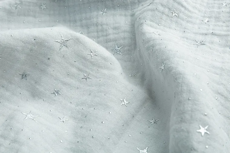 Sensillo, otulacz do fotelika, muślin, szary, 75-75 cm