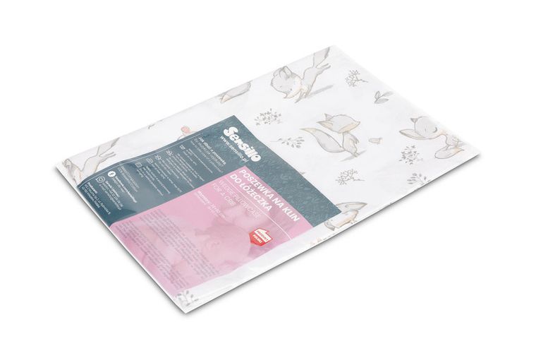 Sensillo, poszewka na klin 38-60 cm, lis i myszka