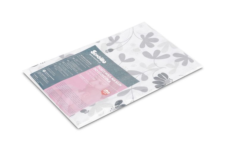 Sensillo, poszewka na klin 38-60 cm, powój szary