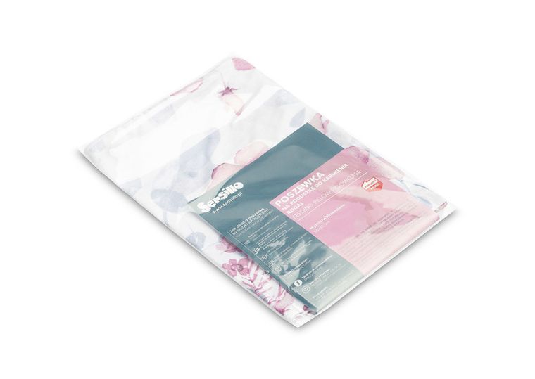 Sensillo, poszewka na rogal, flowers