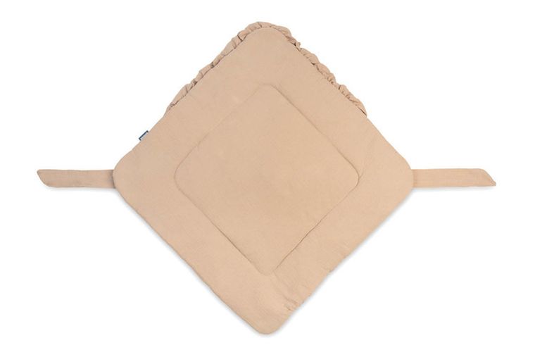 Sensillo, rożek, muślinowy, beżowy, 90-90 cm