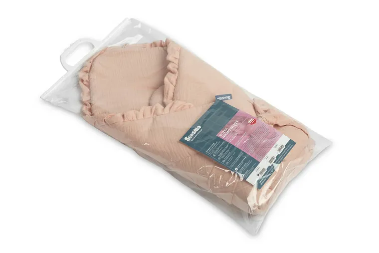 Sensillo, rożek, muślinowy, lukrowy, 90-90 cm