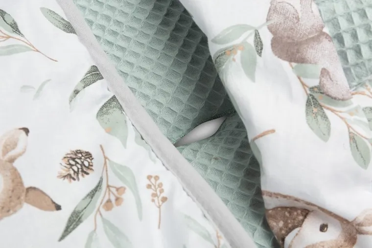 Sensillo, Sarenki, otulacz do fotelika, wafel, miętowy