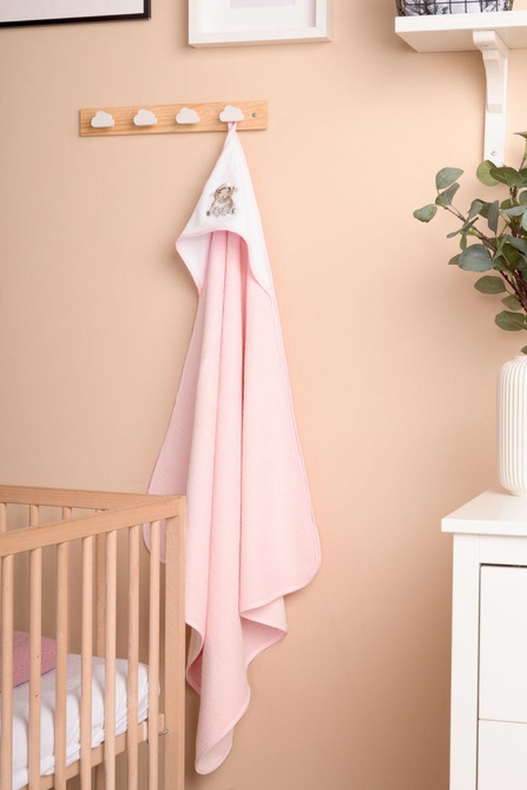 Sensillo, Sheep, okrycie kąpielowe, rose, 80-80 cm