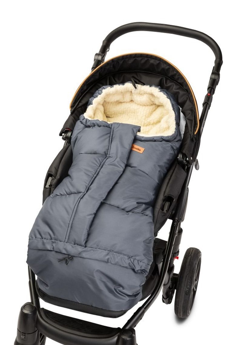Sensillo, śpiworek do wózka combi 3w1, graphite