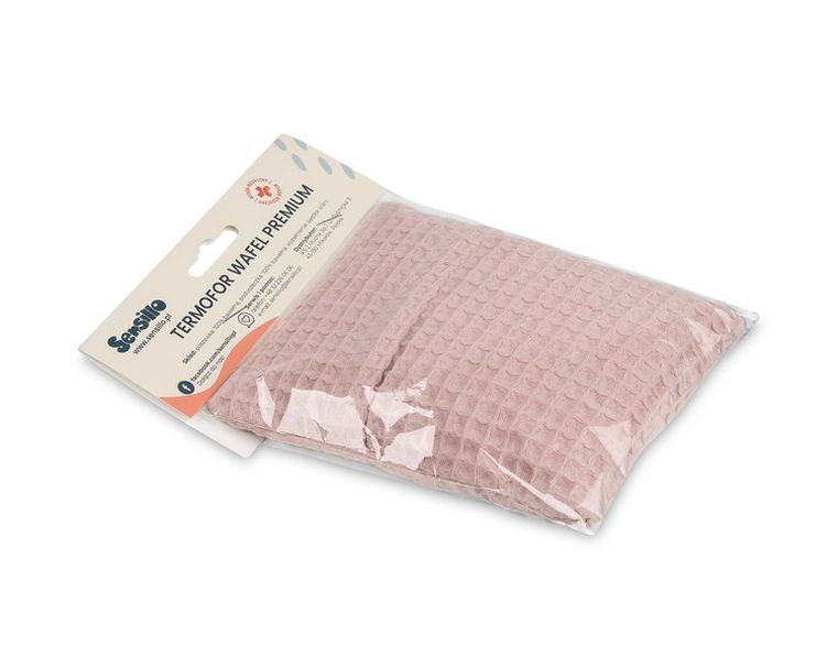 Sensillo, termofor, wafel premium, retro róż