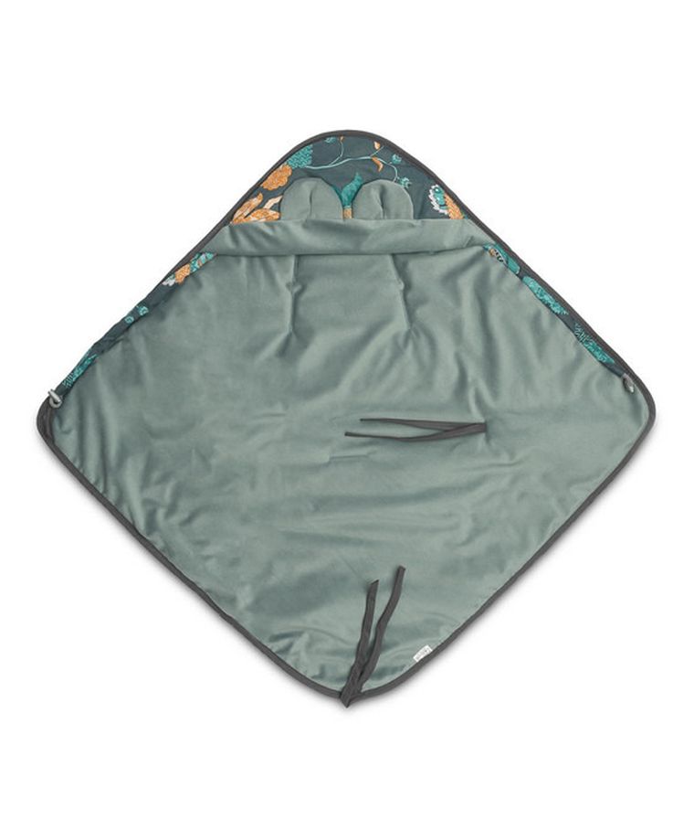 Sensillo, Velvet, Paradise, otulacz do fotelika, szmaragdowy