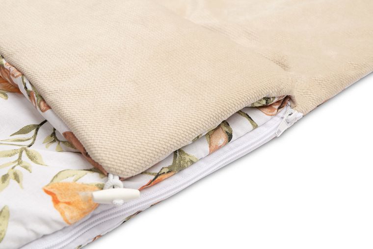 Sensillo, Velvet, śpiworek, skwer beżowy