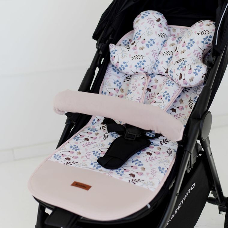 Sensillo, Velvet, wkładka do wózka, bloom beige