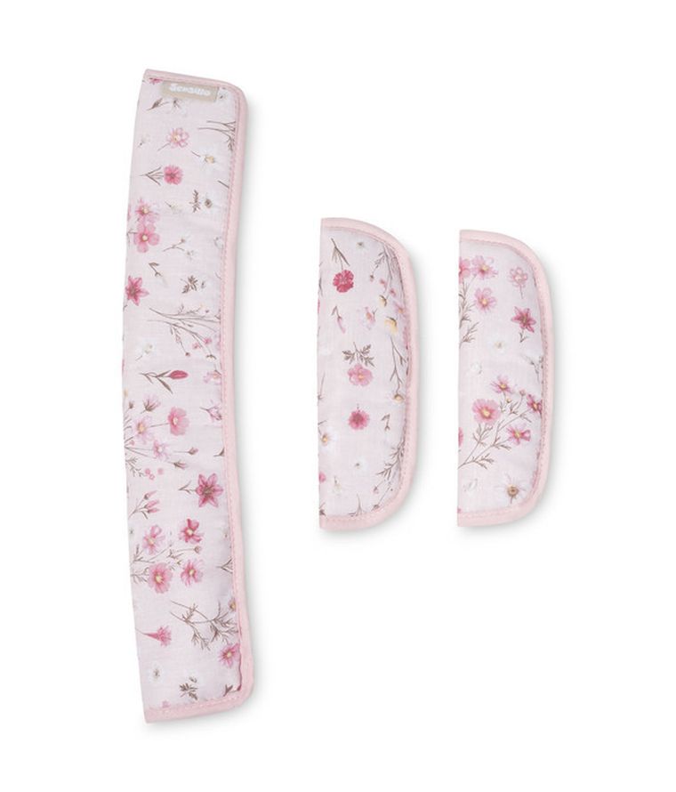 Sensillo, Velvet, wkładka do wózka, deluxe bloom pink