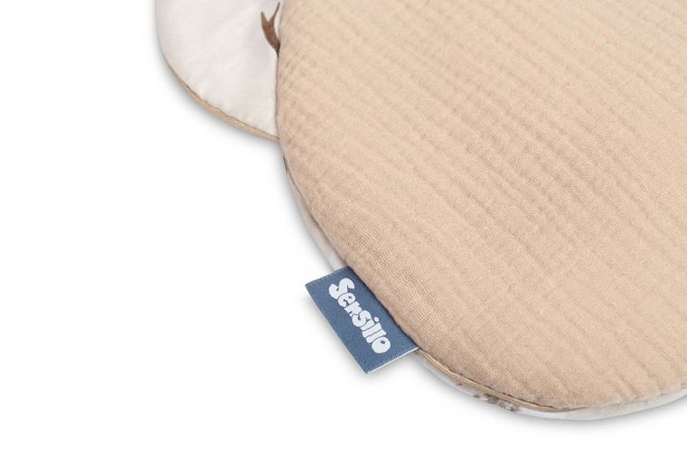 Sensillo, Zagajnik, komplet muślinowy do wózka, brązowy