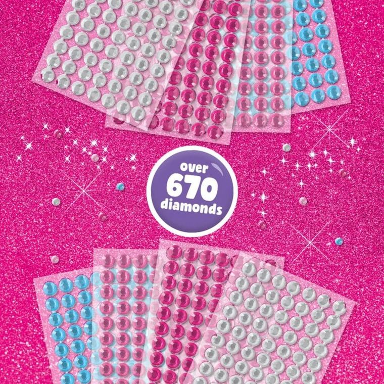 SES Creative, diamentowa mozaika, jednorożec