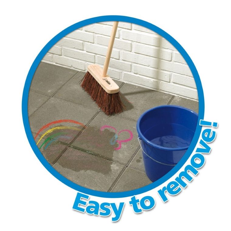 SES Creative, kreda chodnikowa w wiaderku, 22 szt.