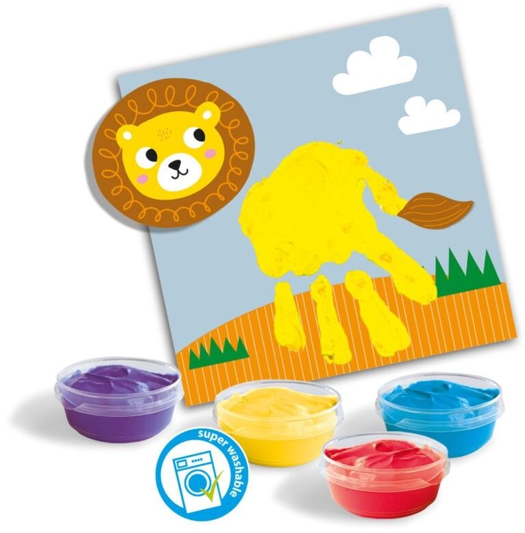 SES Creative, My First, malowanie palcami, zwierzęta