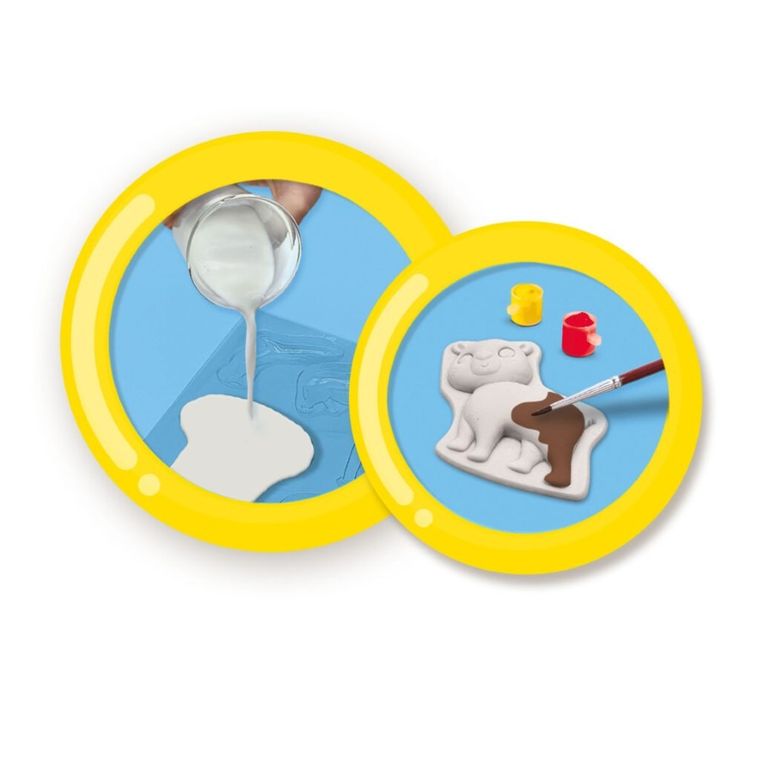 SES Creative, odlewy gipsowe do malowania, zwierzęta leśne