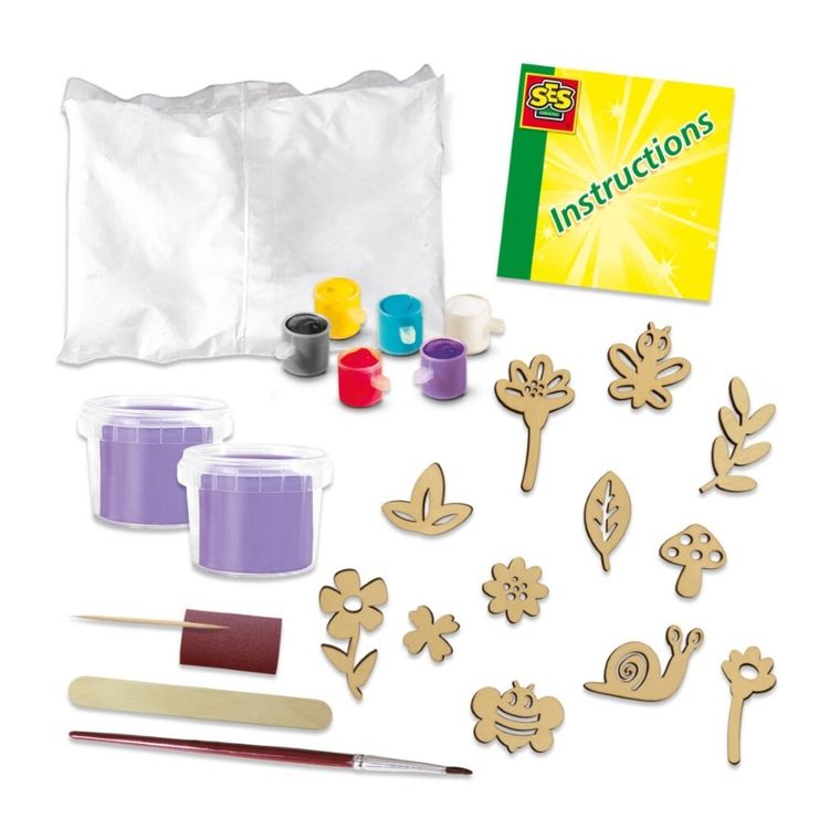 SES Creative, odlewy gipsowe i malowanie inspirowane naturą