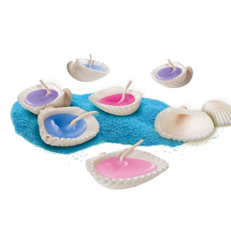SES Creative, Świece muszelkowe, zestaw do robienia świec