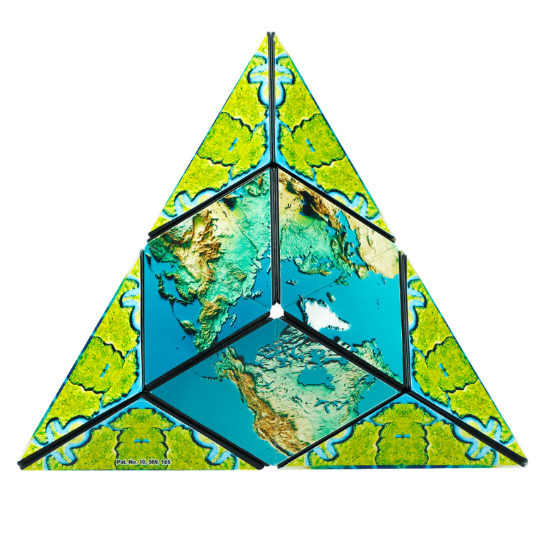 Shashibo, kostka magnetyczna, łamigłówka, Earth