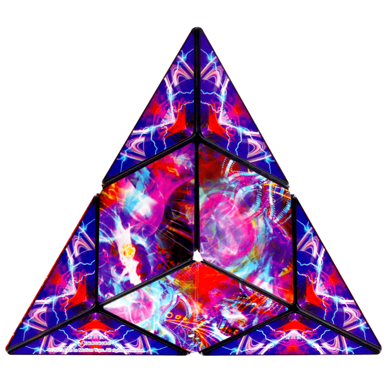 Shashibo, kostka magnetyczna, łamigłówka, Fire Goddness