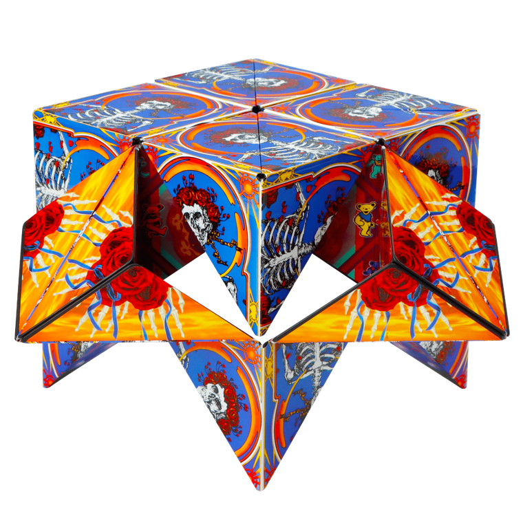 Shashibo, kostka magnetyczna, łamigłówka, Skull & Roses