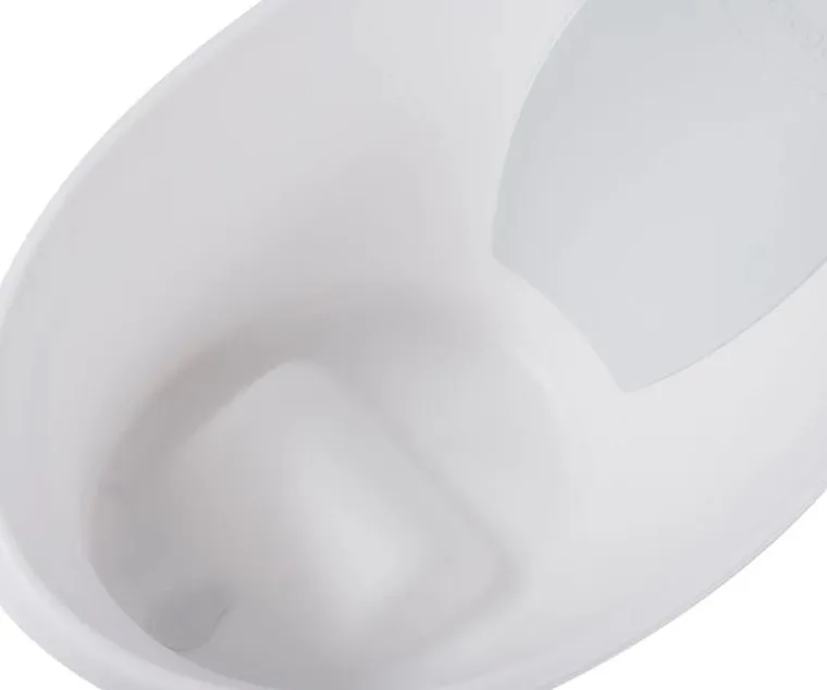 Shnuggle, Baby, wanienka dla niemowlaka z odpływem, taupe