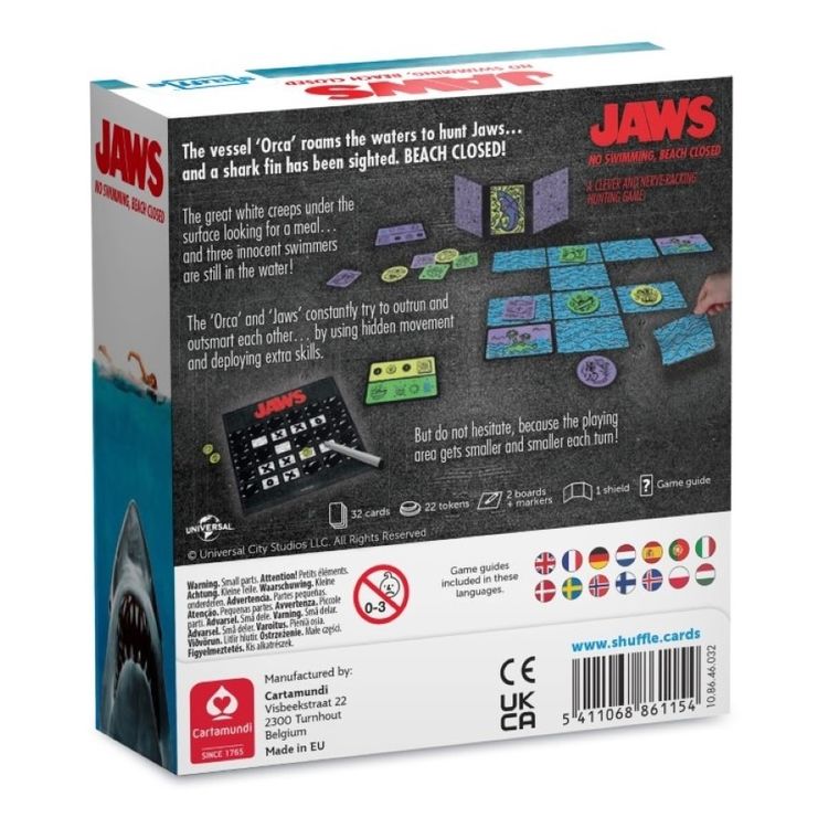 Shuffle, Retro, Szczęki, gra karciana