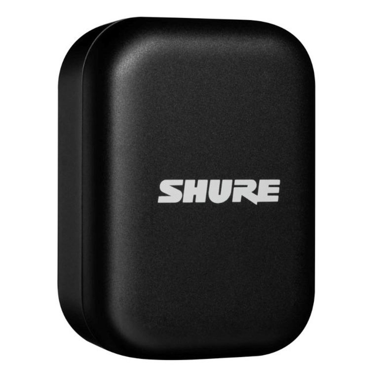 Shure, bezprzewodowy mikrofon z obudową ładującą