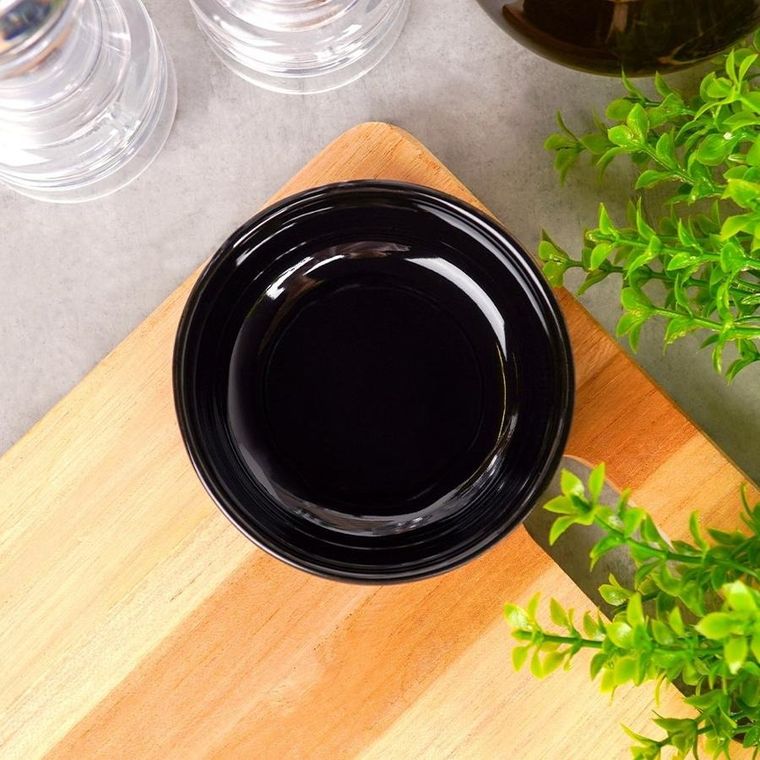 Siaki Collection, miseczka ceramiczna, czarna, 9 cm, 150 ml