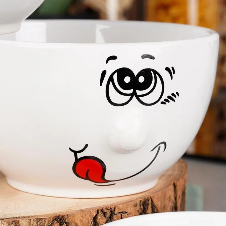 Siaki Collection, miseczki, ceramiczne, 13,5 cm, 550 ml, 6 szt.