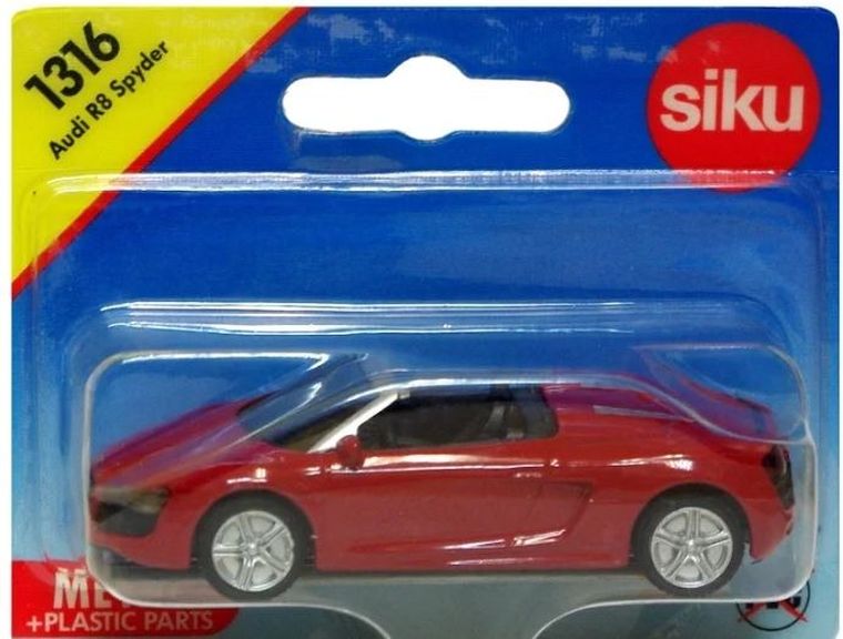 Siku, Audi R8 Spyder, model pojazdu, 1316