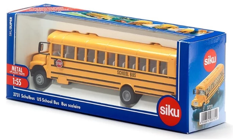 Siku, Autobus szkolny, model pojazdu, 1:55, 3731