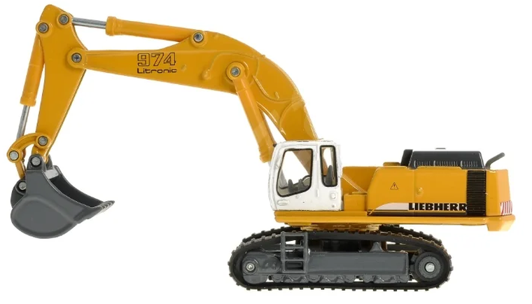 Siku, Koparka hydrauliczna na gąsienicach, model pojazdu, 1874