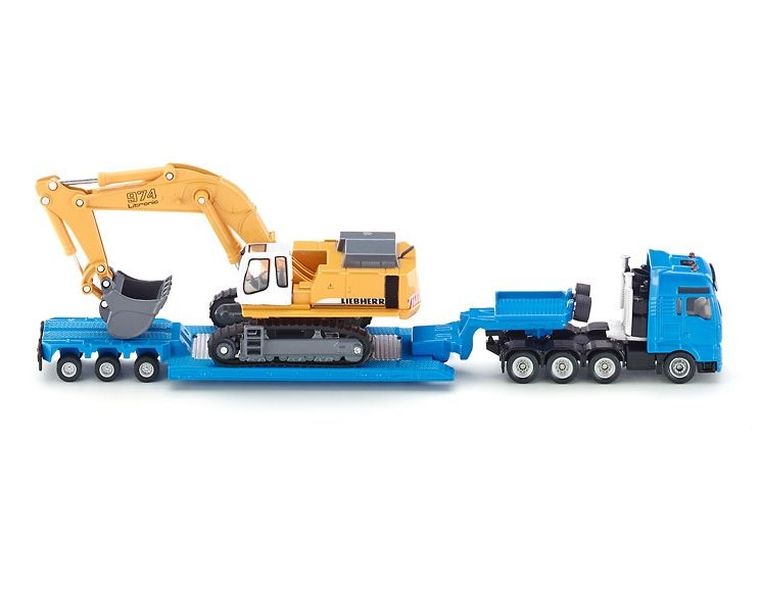 Siku, Laweta z koparką, zestaw pojazdów, 1847