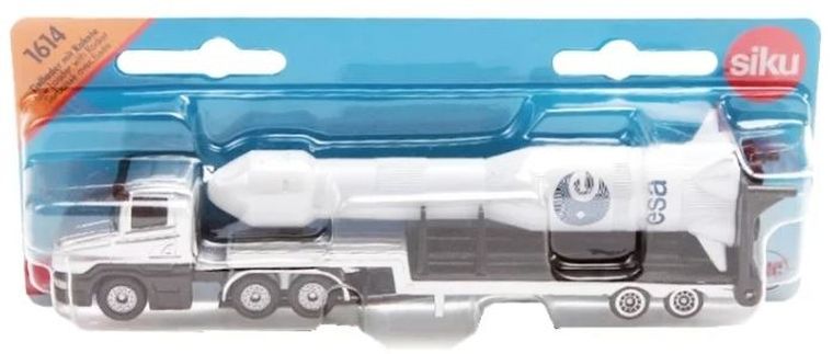 Siku, Laweta z rakietą, zestaw pojazdów, 1614