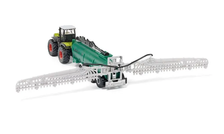 Siku, Traktor Claas Xerion z cysterną, model pojazdu, 1827