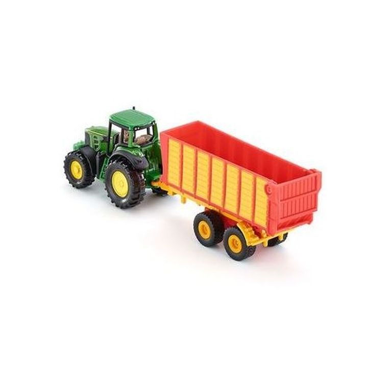 Siku, Traktor John Deere z przyczepą Silage, model pojazdu, 1650