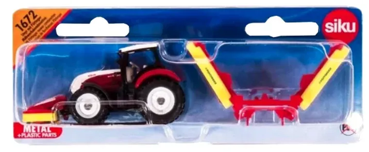 Siku, traktor Steyr z kosiarką, model pojazdu, 1672