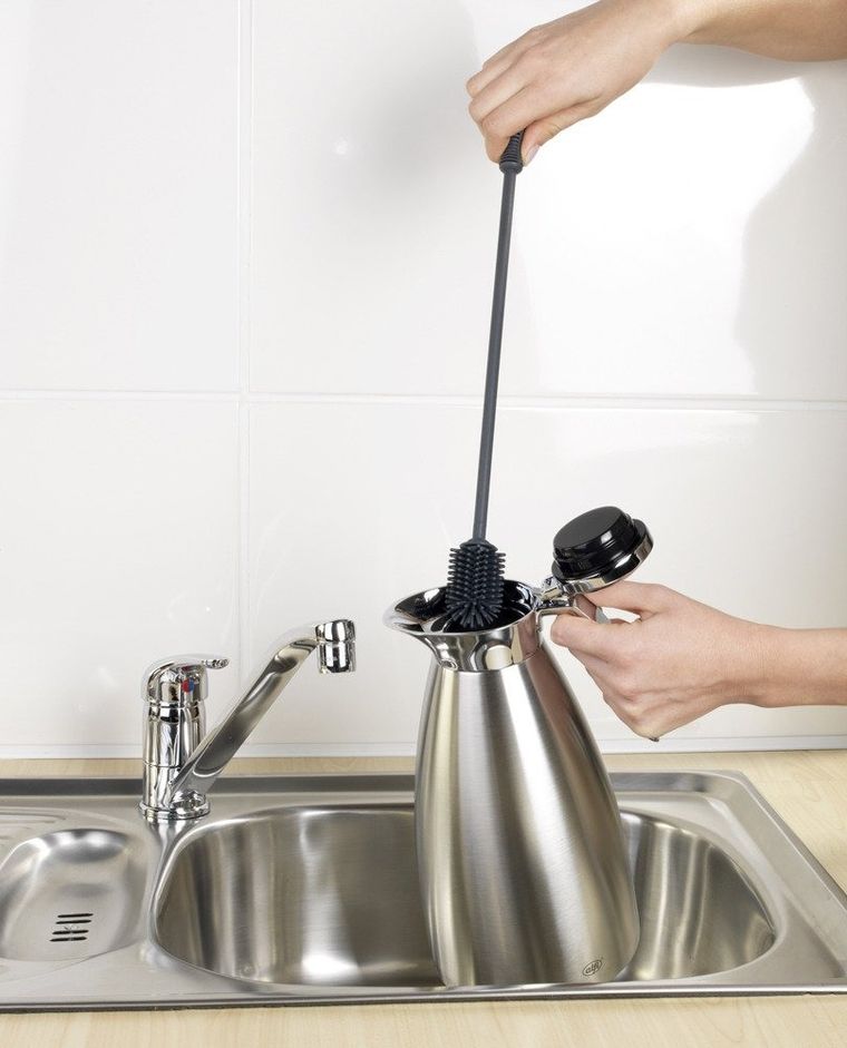 Silikonowa szczotka kuchenna do kubków, szklanek, 38 cm