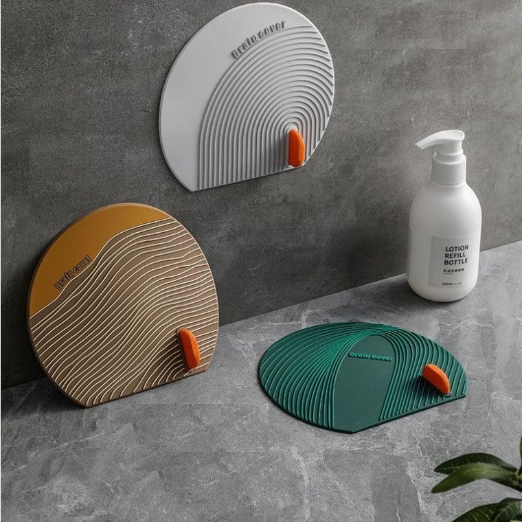 Silikonowy korek do wanny, korek spustowy do prysznica, zlewu, zielony