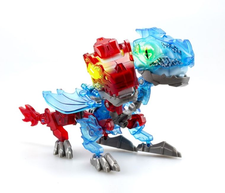 Silverlit, Biopod, Battle Duo, dinozaur do składania w jajku